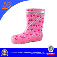 Bottes de pluie mignonnes de Pink Cherry Girls Kr042